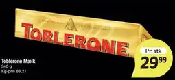 Fakta Tyskland Toblerone Mælk tilbud