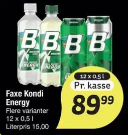 Fakta Tyskland Faxe Kondi Energy tilbud