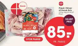SPAR Danish Crown flæsk i skiver tilbud