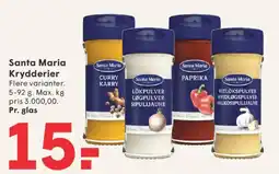 SPAR Santa Maria Krydderier tilbud
