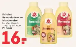 SPAR K-Salat Remoulade eller Mayonnaise tilbud
