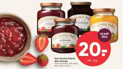 SPAR Den Gamle Fabrik Marmelade tilbud