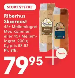 SPAR Riberhus Skæreost tilbud