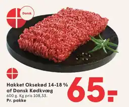 SPAR Hakket Oksekød tilbud