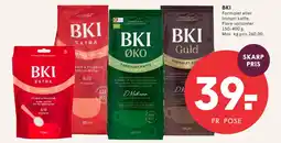 SPAR BKI formålet kaffe tilbud