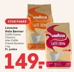 SPAR Lavazza Hele Bønner tilbud
