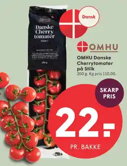 SPAR Omhu cherrytomater på stilk tilbud