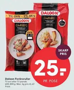 SPAR Daloon Forårssruller tilbud