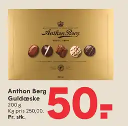 SPAR Anthon Berg Guldæske tilbud