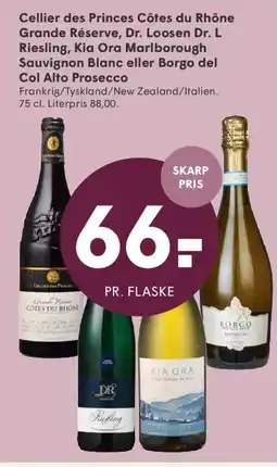 SPAR Cellier des Princes Cotes du Rhone Dr. Loosen tilbud