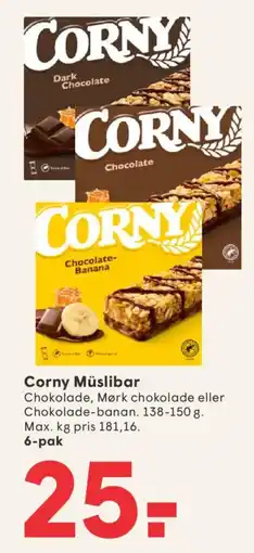 SPAR Corny Müslibar tilbud