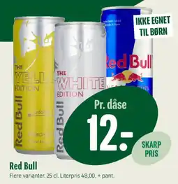 Min Købmand Red Bull tilbud