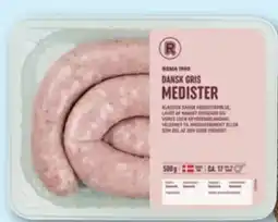 REMA 1000 Rema 1000 dansk gris medister tilbud
