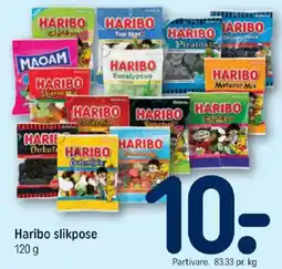 REMA 1000 Haribo slikpose tilbud