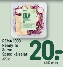 REMA 1000 Rema 1000 spædkålsalat tilbud