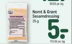 REMA 1000 Nemt & Grønt Sesamdressing tilbud
