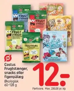 REMA 1000 Castus Frugtstænger snacks eller figenpålæg tilbud