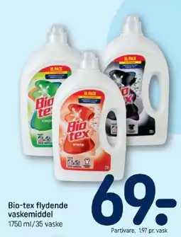 REMA 1000 Bio-tex flydende vaskemiddel tilbud
