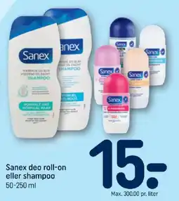 REMA 1000 Sanex deo roll-on eller shampoo tilbud