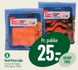Min Købmand First Price Laks tilbud