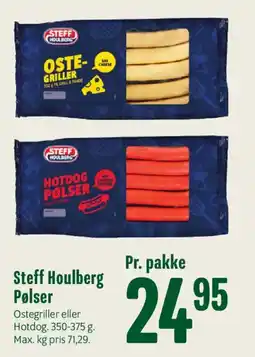 Min Købmand Steff Houlberg Pølser tilbud