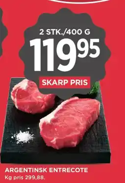 MENY Argentinsk Entrecote tilbud