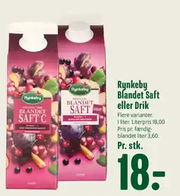 Min Købmand Rynkeby Blandet Saft tilbud