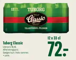 Min Købmand Tuborg Classic tilbud