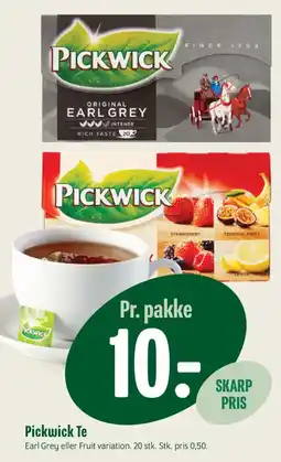 Min Købmand Pickwick Te tilbud