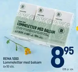 REMA 1000 Rema 1000 lommeletter med balsam tilbud