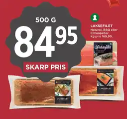 MENY Laksefilet tilbud