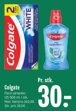 Min Købmand Colgate tilbud