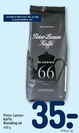 REMA 1000 Peter Larsen Kaffe Blanding 66 tilbud
