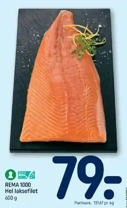 REMA 1000 Rema 1000 Hel laksefilet tilbud