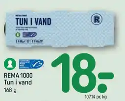 REMA 1000 Rema 1000 tun i vand tilbud