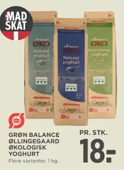 MENY Grøn Balance Økologisk Yoghurt tilbud