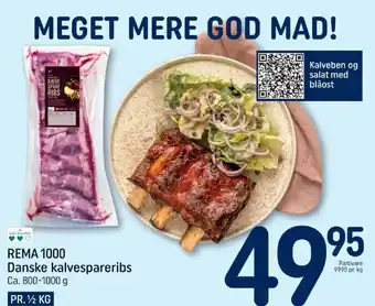 REMA 1000 Rema 1000 kalvespareribs tilbud