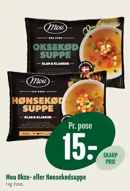 Min Købmand Mou Oksekødsuppe tilbud