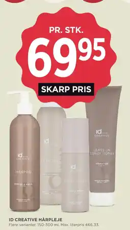 MENY Id Creative hårpleje tilbud