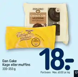 REMA 1000 Dan Cake kage eller muffins tilbud