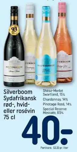 REMA 1000 Silverboom rød-, hvid- eller rosévin tilbud