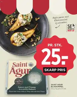 MENY Saint Agur blåskimmel tilbud