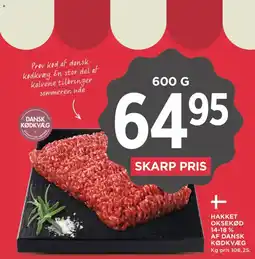 MENY Hakket Oksekød tilbud