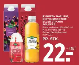MENY Rynkeby rigtig smoothie tilbud