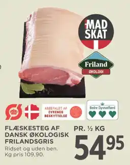 MENY Friland økologisk frilandsgris tilbud