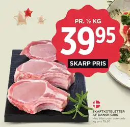 MENY Skaftkoteletter tilbud
