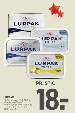 MENY Lurpak pisket tilbud