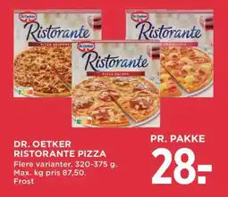 MENY Dr. Oetker Ristorante Pizza tilbud