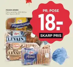 MENY Pågen brød tilbud