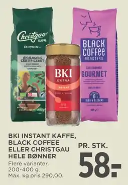 MENY Bki instant kaffe tilbud